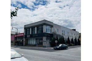 Modern second floor 3, 000 sqft office space available in a well maintained building with prime downtown exposure.
