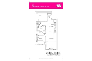 South Facing 690 Sq. Ft. 1 Bedroom Den At Backstage Condos In The Heart Of The Downtown Toronto.