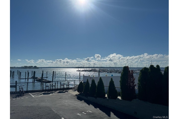View from parking lot