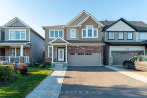Welcome to 309 Proxima Terrace, a beautifully upgraded and move in ready Mattamy Parkside model in the sought after Half Moon Bay community of Barrhaven.