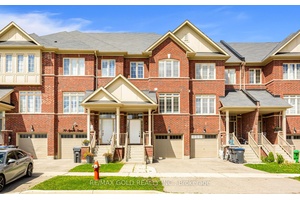 Beautiful 3 1 bedroom, 4 bathroom freehold townhouse in Mount Pleasant North, Brampton.