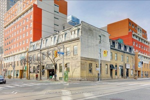 66 Gerrard Street East Downtown Toronto Corner Asset with Redevelopment Potential High visibility downtown corner property at Gerrard Street East amp ; Church Street.