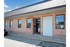 Industrial Unit with Grade Level Shipping Door in Georgetown.
