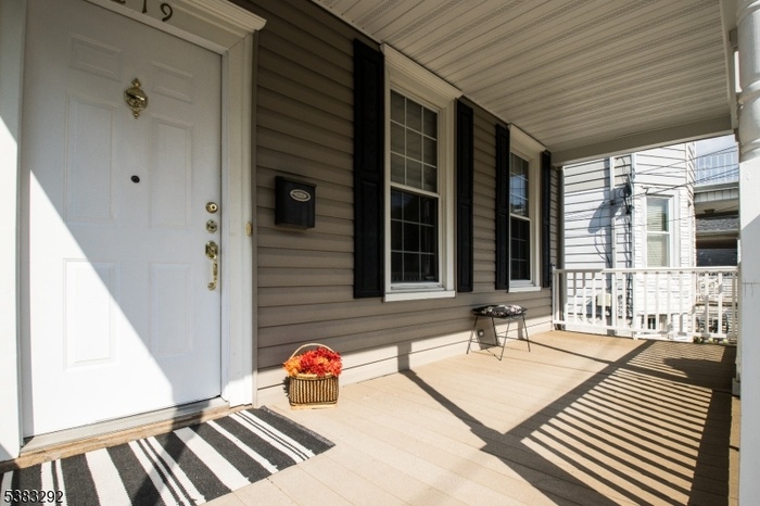 Covered front porch