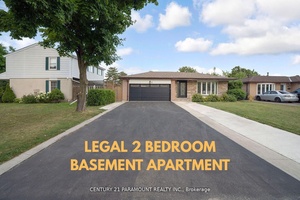 Priced to Sell this beautiful rare find 4 Bedroom Bungalow with 2 Bedroom Legal Basement !