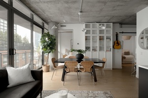 A loft in Riverside Leslieville's most coveted building that checks every box and then some.
