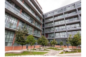 Stunning sun filled loft in the highly desirable Liberty Market Lofts.