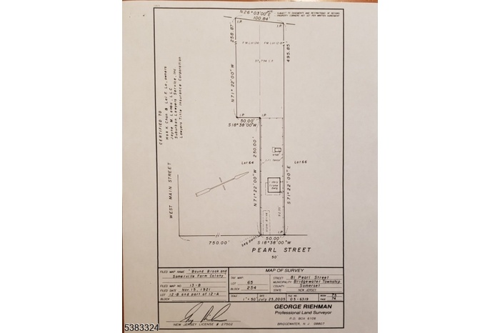 81 Pearl Street Survey