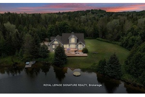 Welcome to this beautiful 4 2 bedroom 5 bath home sitting on almost 7 acre property offering the best of both worlds, a beautiful family home and that cottage that ...