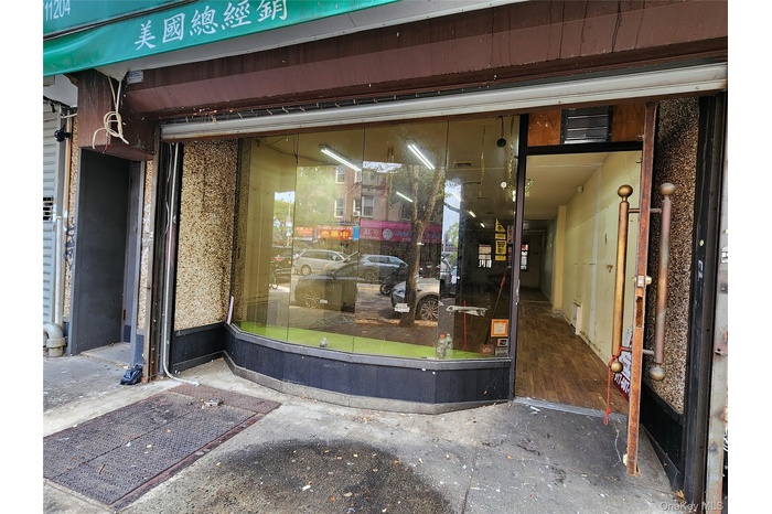 Doorway to property