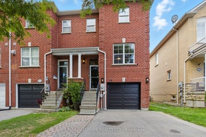 Rare Freehold End Unit Townhome in Gorham College Manor.