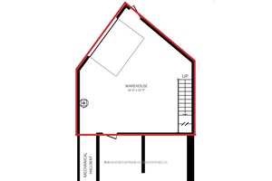 Warehouse for Lease. 567 sq ft.