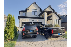 Spacious walkout 2 bedroom basement unit with separate entrance in a newer North London home.