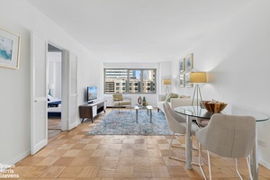 Perched on a high floor, this one bedroom with expansive open views through a wall of oversized windows is your opportunity for the discerning buyer who wants to add their ...