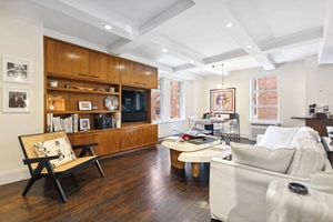 Elegant Prewar Charm Meets Thoughtful Modern Upgrades Welcome to this beautifully reimagined, oversized one bedroom residence in a coveted full service London Terrace.