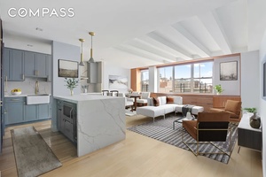 Located in the coveted Gramercy Park neighborhood, this three bedroom, two bathroom home offers a rare opportunity to live with exclusive Key access to Gramercy Park.