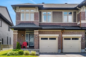 Welcome to 103 Warrior Street, a stunning Richcraft Fairhaven end unit townhome in the sought after family friendly community of Stittsville.