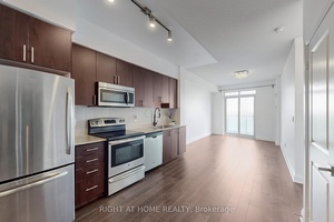 Show Stopper ! Bright And Spacious 1 1 Condo With An Open Concept Layout And Walk Out To A Private Balcony.