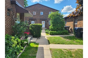 Solid Built Townhouse Like A Semi Detached House Spacious and Functional Layout Finished Basement With A Lot Of Potential Newer Roof, Most Of The Windows, Central Air Conditioner, Furnace and ...