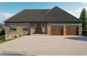To Be Built Custom built bungalow by Davenport Homes in the rolling hills of Cavan.