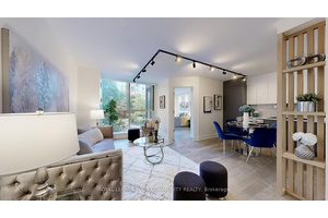 Beautifully renovated and move in ready, this spacious almost 1, 000 sq ft 2 bedroom, 2 bathroom unit offers a functional and well designed layout with a bright, open concept ...