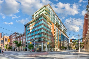 Modern and spacious 1 1 bed, 1 bath condo in the heart of Toronto.