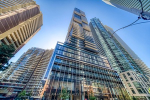Welcome to 55C Condos at 55 Charles St E, a stylish 1 bedroom, 1 bathroom residence offering 509 SF of thoughtfully designed living space in the heart of downtown Toronto.