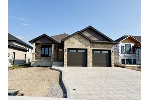 The finishing touches are going on this 1483 sqft stone bungalow at 358 Ivings Drive in Port Elgin.