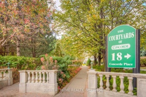 Spacious and well designed 2 1 bedroom condo in the highly desirable Courtyards of Concorde.