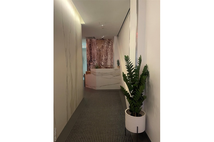 View of reception area