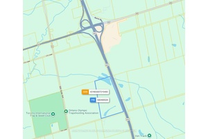 Land Bankers Take Note An outstanding opportunity awaits with this rare 62 acre parcel boasting 2, 200 feet of Highway 400 frontage in Cookstown, Innisfil.