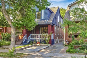 WOW Factor Alert ! Welcome to 117 Glebemount Avenue, a show stopping gem in the heart of Toronto's highly coveted Danforth neighbourhood.