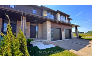 Modern 2023 townhome in Orchard Park Meadows with 4 bedrooms, 4 bathrooms, finished basement in law potential, and garage.