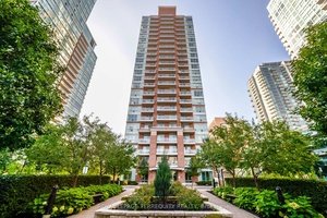 Discover elevated urban style in this freshly painted designer sub penthouse at Battery Park Condos, offering approximately 585sqft of tastefully updated space with east facing floor to ceiling windows, sleek ...