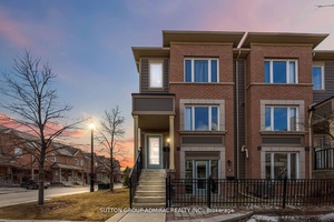 Welcome To This Sun Drenched, Spacious And Modern End Unit Townhouse.