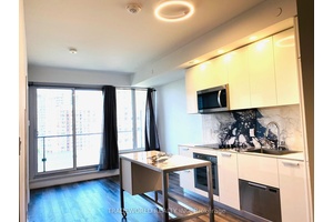 A Few Years New Luxury Condo Suite At The Heart Of North York Spectacular Open View 9' Ceiling With 2 Split Bedrooms Upgraded Modern Kitchen With Granite Countertop, Centre Island, ...