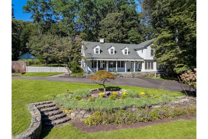 A modern renovation transformed  this  historic farmhouse.