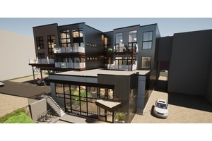 2266 sq. ft. of undeveloped commercial space in downtown Almonte.