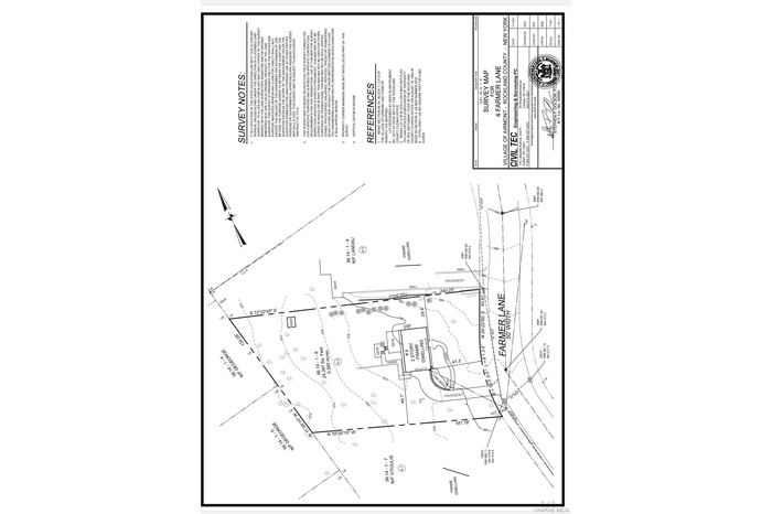 Survey map / technical document