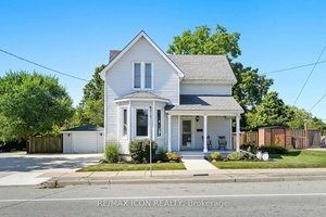 The character isn't lost on this beautifully maintained century home, perfectly situated right in town.