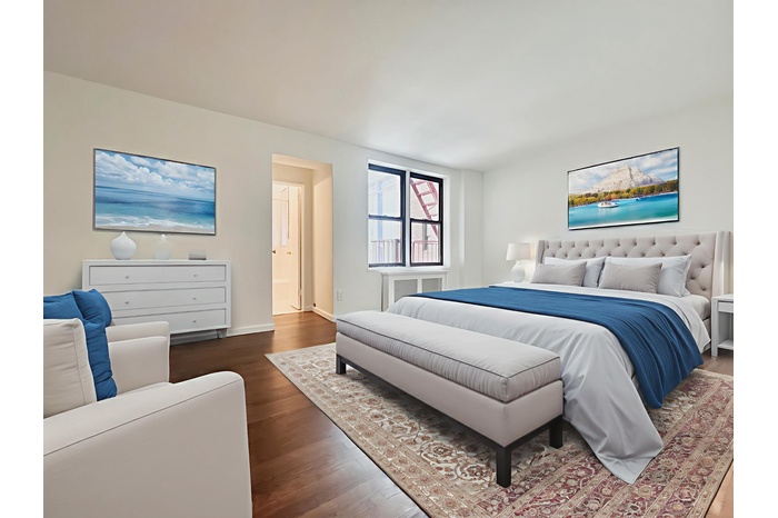 Living Area Staged