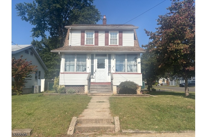 front of the house