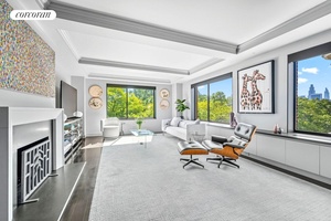 This stunning, custom designed, 5 into 4 room Park view home at 230 Central Park West is ideally positioned in one of the Avenue's superb full service buildings directly across ...