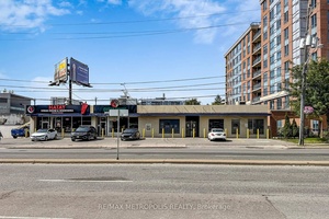 Prime commercial retail or office space available for lease at the highly visible intersection of Keele St amp ; Wilson Ave !