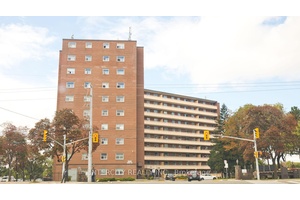 Well maintained amp ; spacious 2 Bedroom Condo with a Walkout Double Balcony.