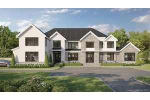 Amazing new home at Sarosca Farm Estates in Purchase, located at the end of a private cul de sac on 3.