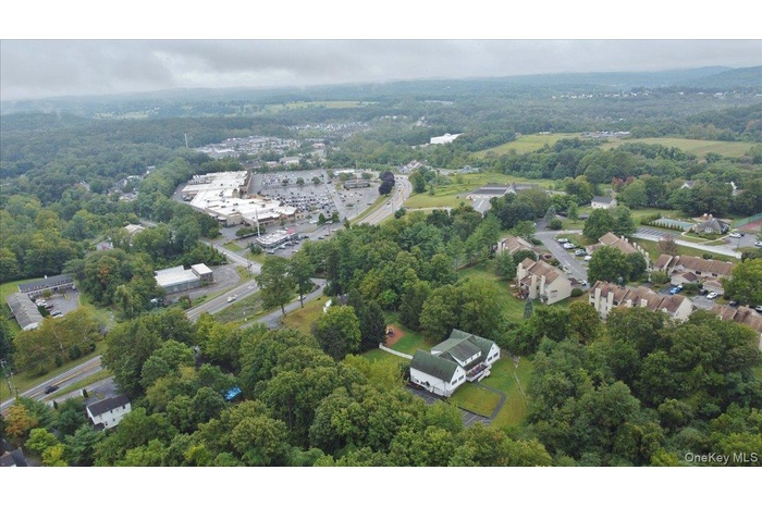 Aerial overview of property's location