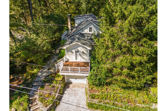 Aerial view of property and surrounding area