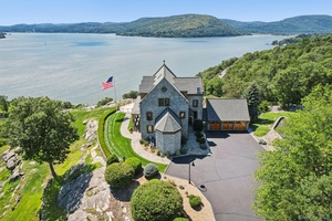 Perched high above the Hudson River, 1 St.