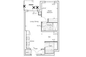 Brand new Never lived in modern suite features stylish finishes, a bright open layout, and tranquil views and 10 feet Ceiling Height.